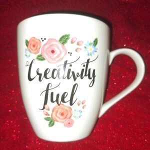 🌟 MUG Pfaltzgraff Porcelain "Creativity Fuel" 🌟